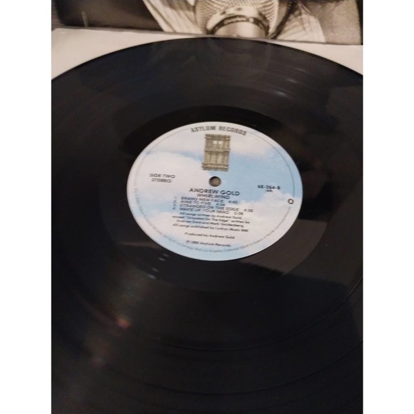Andrew Gold Whirlwind Vinyl Record 1980 Rock Music Asylum - Picture 3 of 4